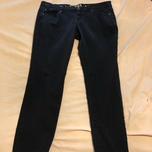 Juniors black jeans